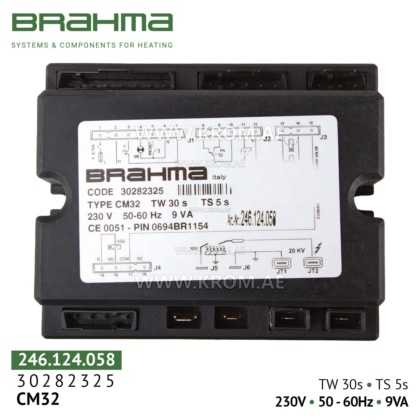 Brahma 30282325 CM32 control box