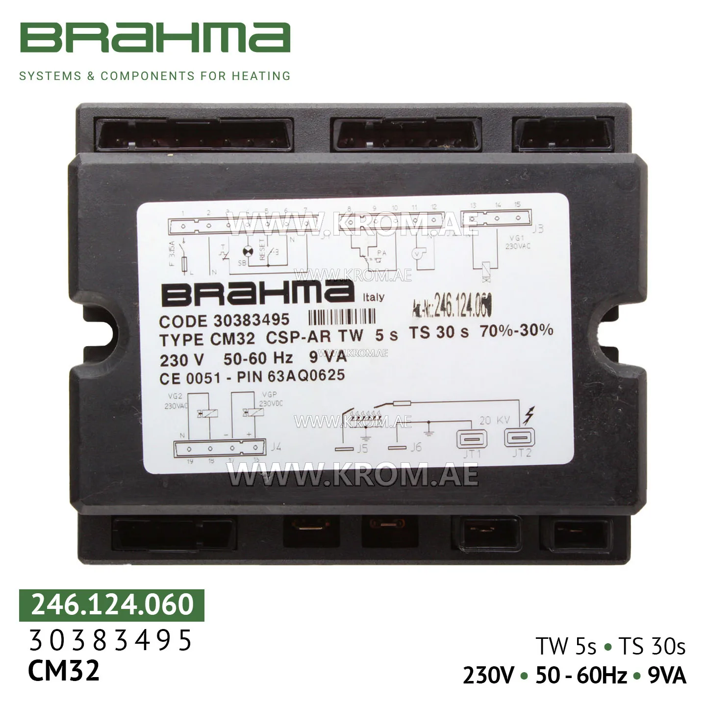 Brahma 30383495 CM32 control box