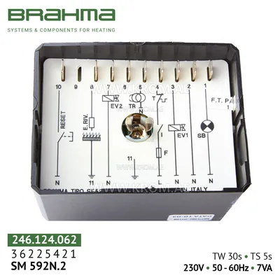 Brahma 36225421 SM592N.2 control box