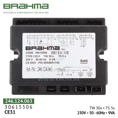 Brahma 30615506 CE31 control box