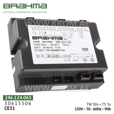 Brahma 30615506 CE31 control box