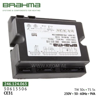 Brahma 30615506 CE31 control box