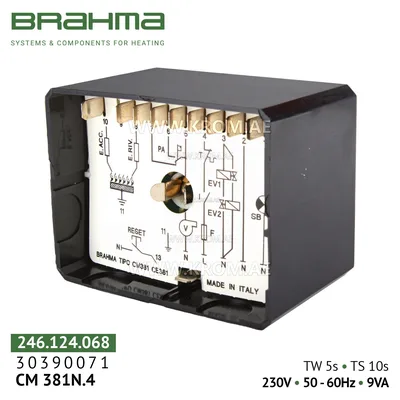 Brahma 30390071 CM381N.4 control box