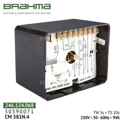 Brahma 30390071 CM381N.4 control box