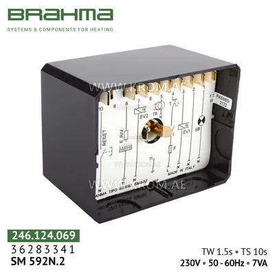 Brahma 36283341 SM592N.2 control box