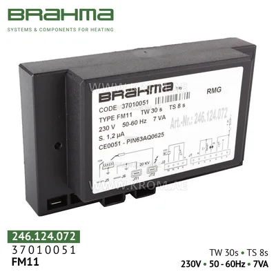 Brahma 37010051 FM11 control box