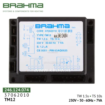 Brahma 37062010 TM12 control box