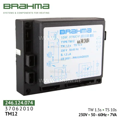 Brahma 37062010 TM12 control box