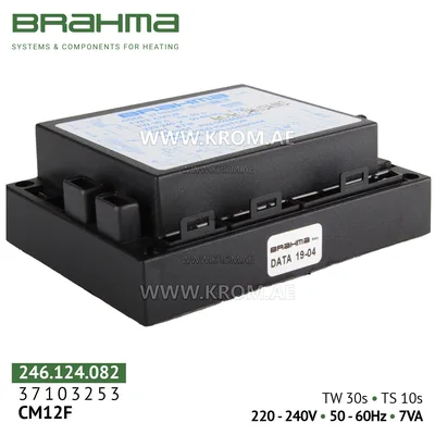 Brahma 37103253 CM12F control box