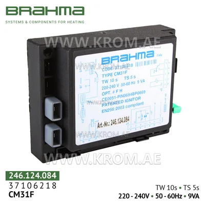 Brahma 37106218 CM31F control box