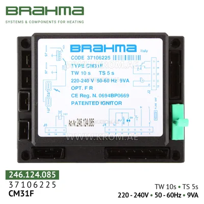 Brahma 37106225 CM31F control box