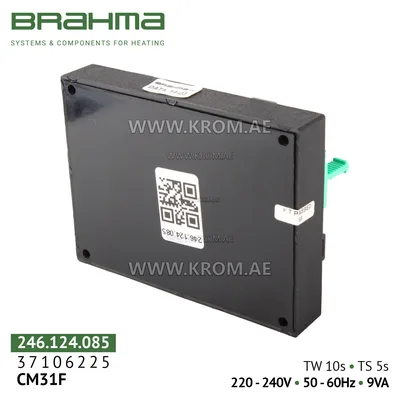 Brahma 37106225 CM31F control box