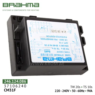 Brahma 37106240 CM31F control box