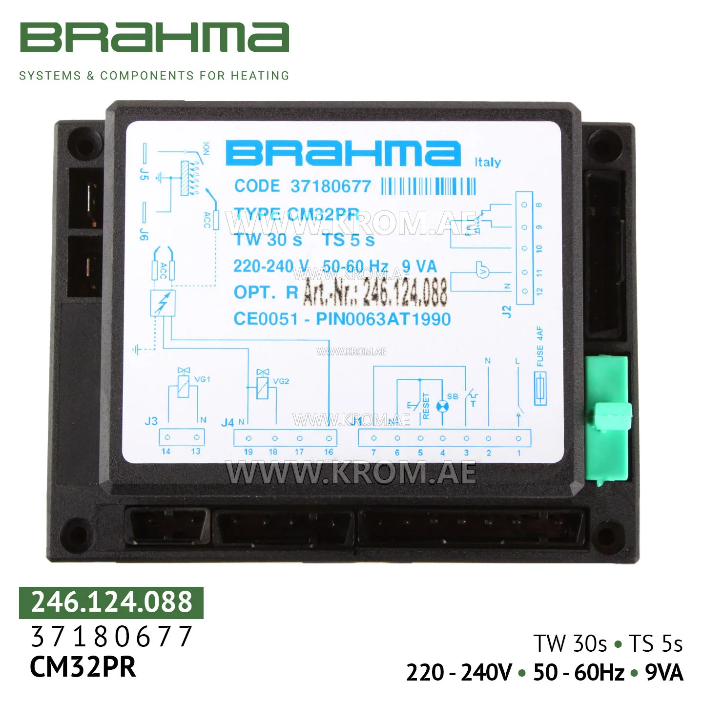 Brahma 37180677 CM32PR control box