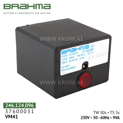 Brahma 37200031 VM41 control box