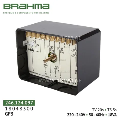 Brahma 18048300 GF3 control box