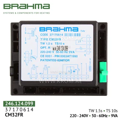 Brahma 37170614 CM32FR control box