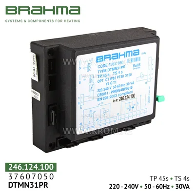 Brahma 37607050 DTMN31PR control box