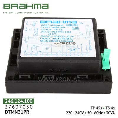Brahma-37607050-DTMN31PR-Steuergerät