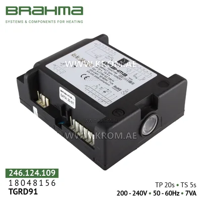 Brahma 18047156 TGRD91 control box
