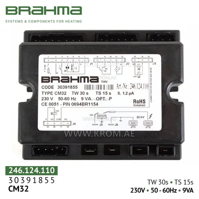 Brahma 30391855 CM32 control box