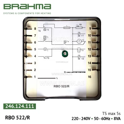 Brahma 3012487 RBO522/R control box