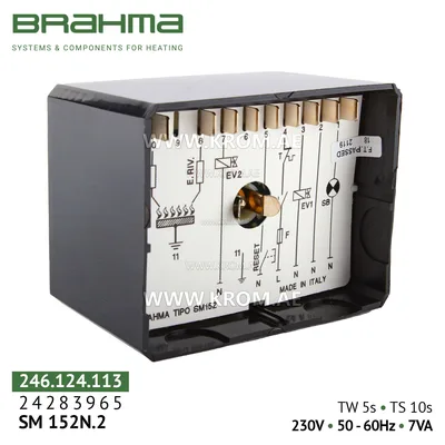 Brahma 24283965 SM152N.2 control box