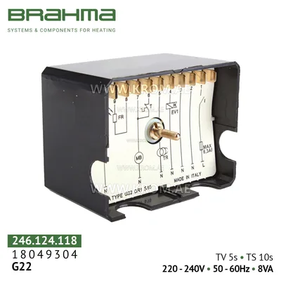 Brahma 18049304 G22 control box
