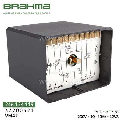 Brahma 37200521 VM42 control box
