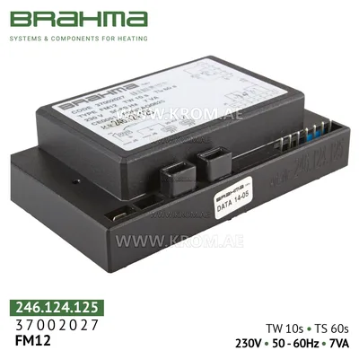 Brahma 37002027 FM12 control box