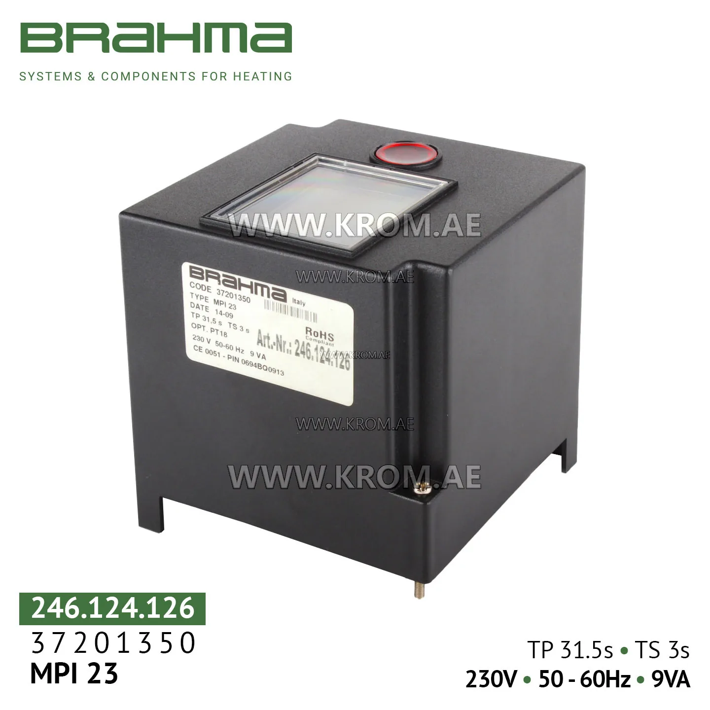 Brahma 37201350 MPI23 control box