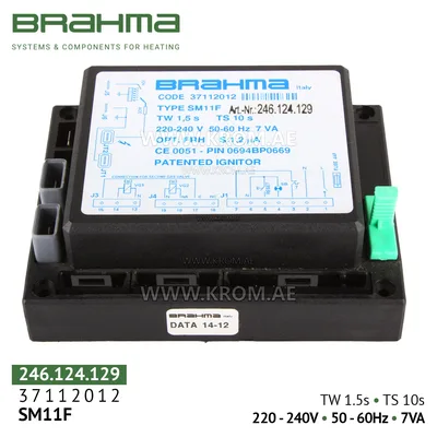 Brahma 37112012 SM11F control box
