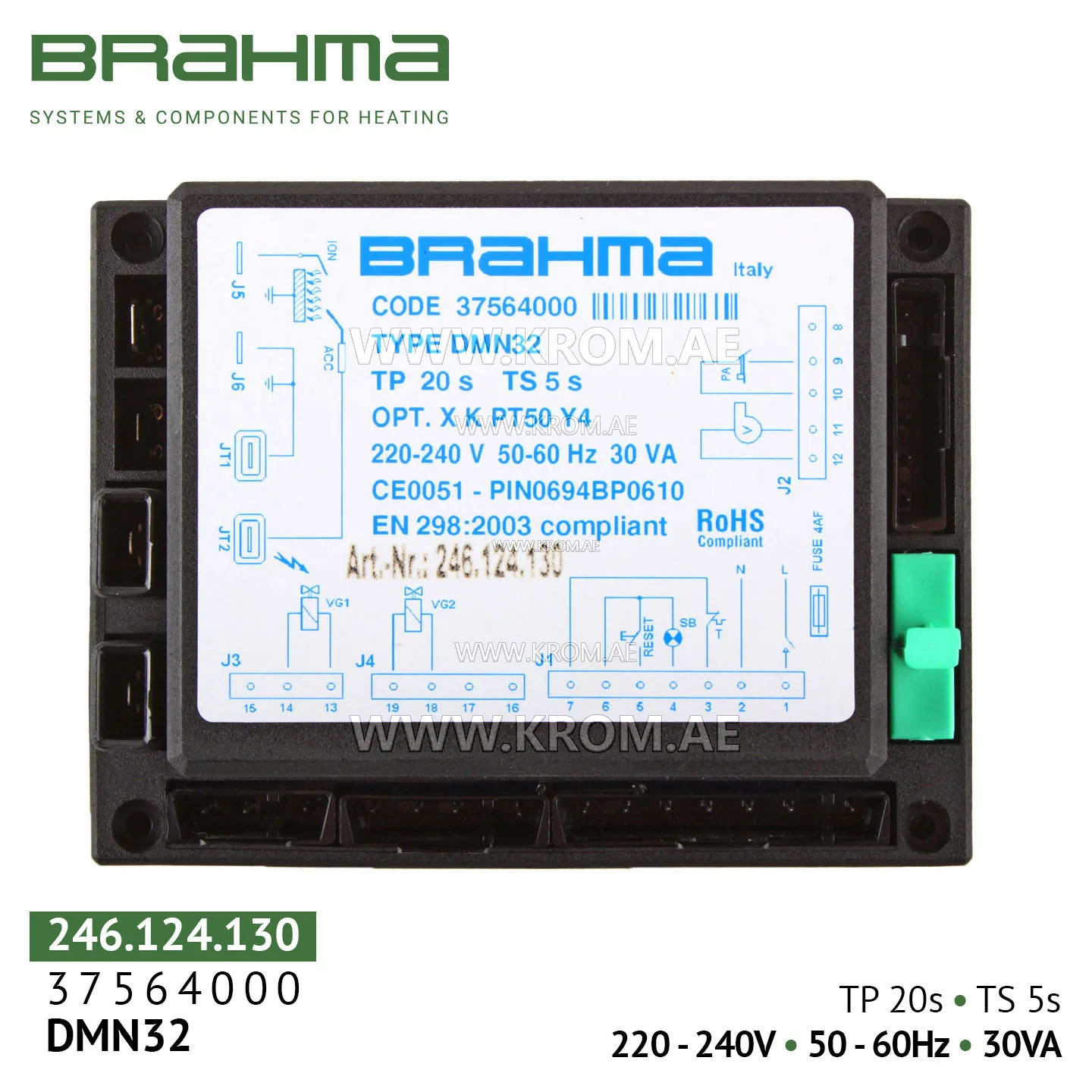 Brahma 37564000 DMN32 control box