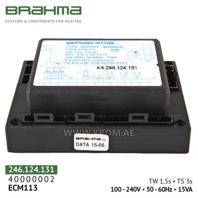 Brahma 40000002 ECM113 control box