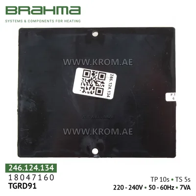 Brahma 18047160 TGRD91 control box