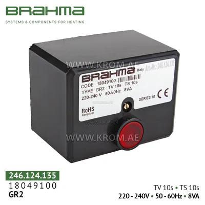 Brahma 18049100 GR2 control box