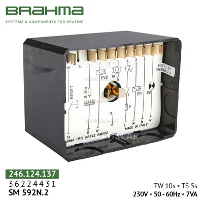 Brahma 36224431 SM592N.2 control box
