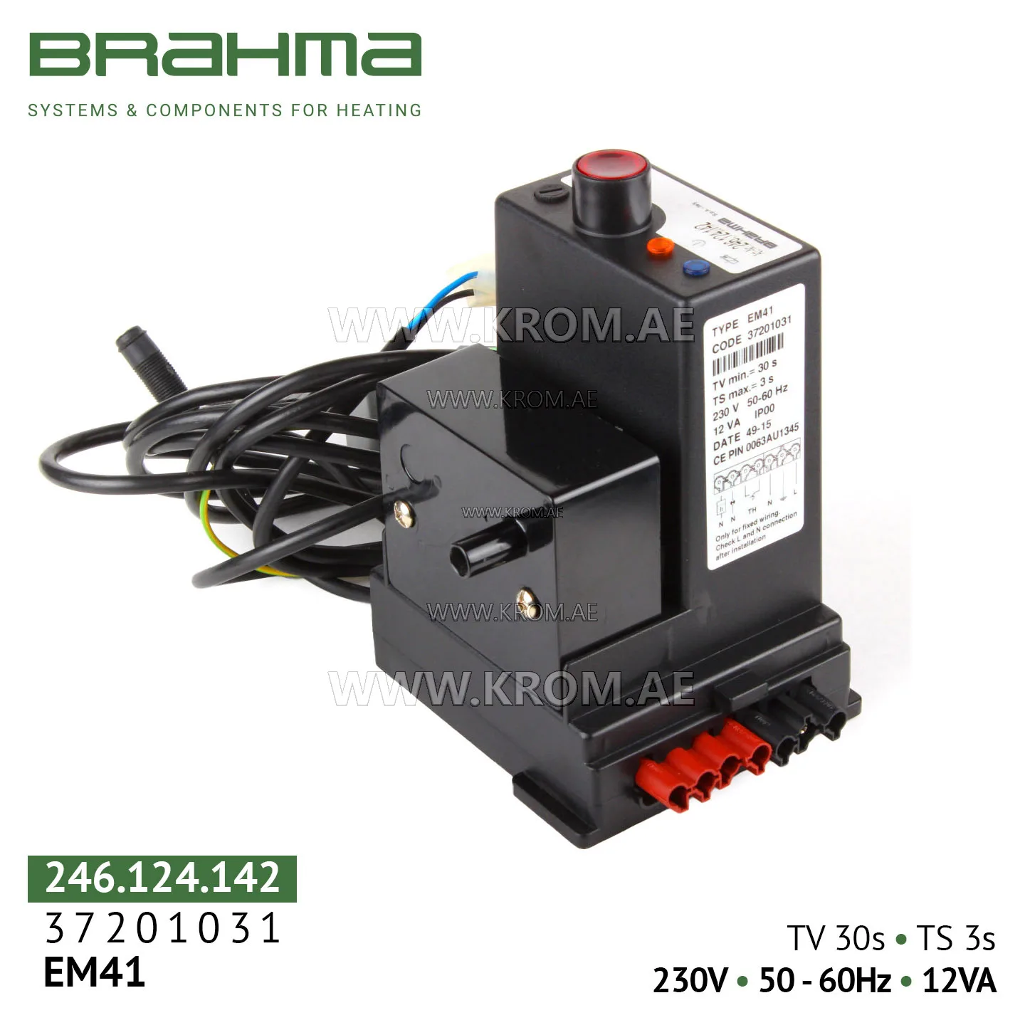 Brahma 37201031 EM41 control box