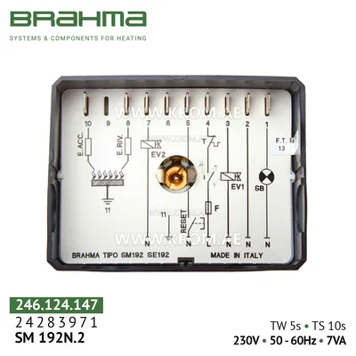 Brahma 24283971 SM192N.2 control box