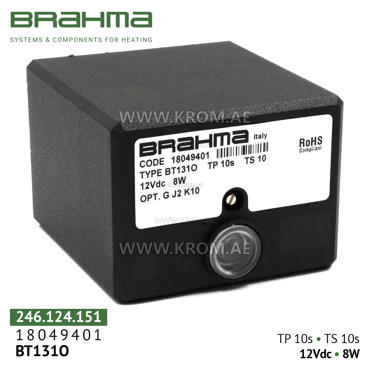 Brahma 18049401 BT2310 control box