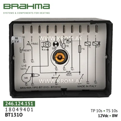 Brahma 18049401 BT2310 control box