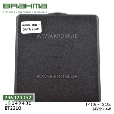 Brahma 18049400 BT2310 control box