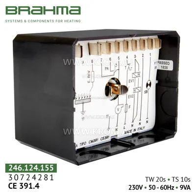 Brahma 30724281 CE391.4 control box