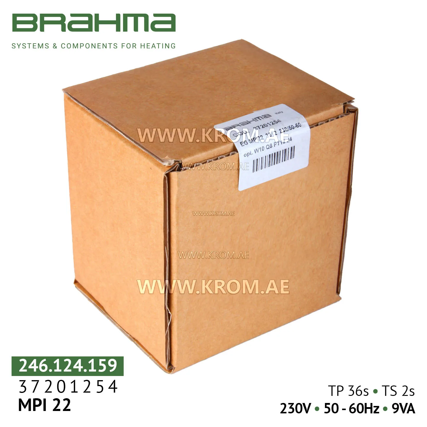 Brahma 37201254 MPI22 control box