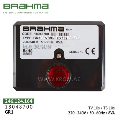 Brahma 18048700 GR1 control box