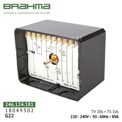 Brahma 18049302 G22 control box