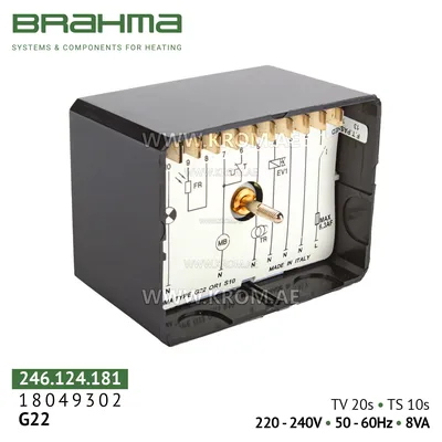 Brahma 18049302 G22 control box