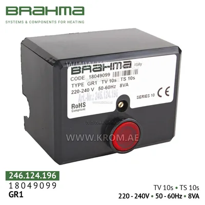 Brahma 18049099 GR1 control box