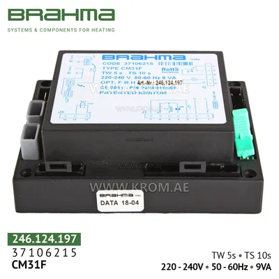 Brahma 37106215 CM31F control box
