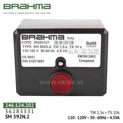 Brahma 36283331 SM592N.2 control box
